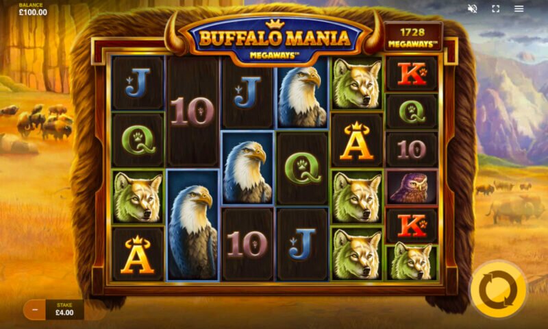 Buffalo Mania MegaWays Slot